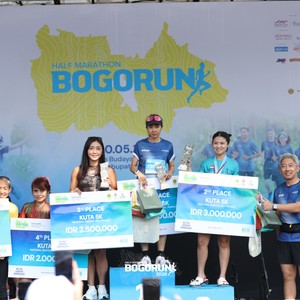 Race photo from BOGORUN 2026