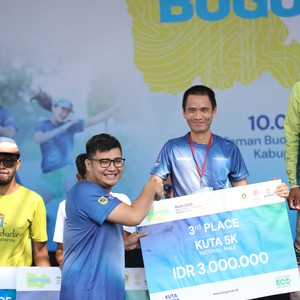 Race photo from BOGORUN 2026