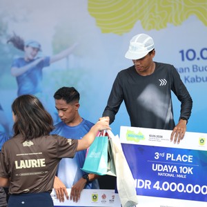 Race photo from BOGORUN 2026