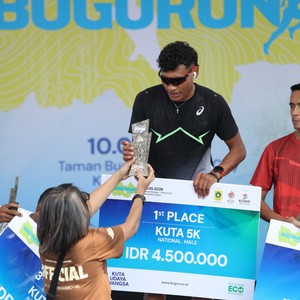 Race photo from BOGORUN 2026