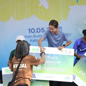 Race photo from BOGORUN 2026