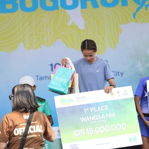 Race photo from BOGORUN 2026