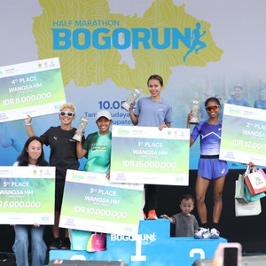 Race photo from BOGORUN 2026