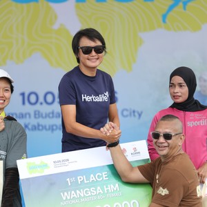 Race photo from BOGORUN 2026