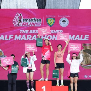 Race photo from SMARTFREN RUN 2026