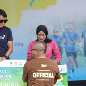 Race photo from BOGORUN 2026