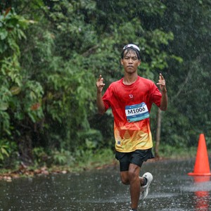 Race photo from Belitung Multisport Festival