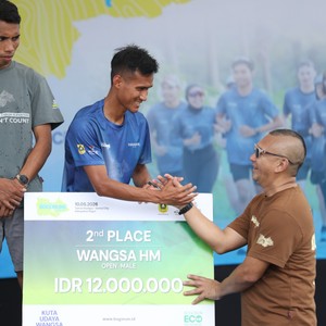 Race photo from BOGORUN 2026