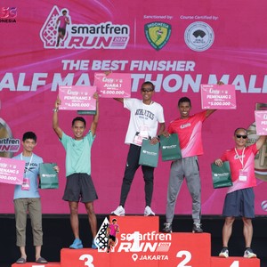 Race photo from SMARTFREN RUN 2026