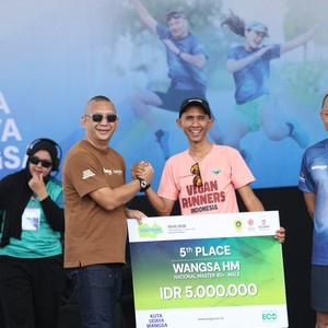 Race photo from BOGORUN 2026