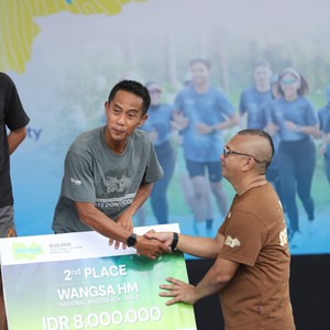 Race photo from BOGORUN 2026