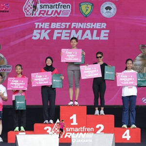 Race photo from SMARTFREN RUN 2026