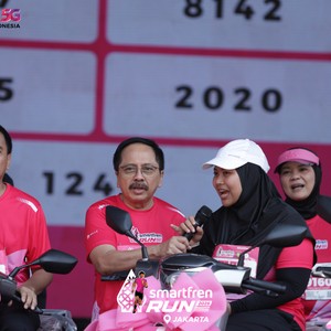 Race photo from SMARTFREN RUN 2026