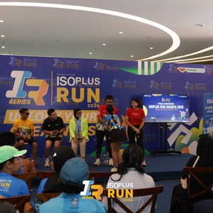 Race photo from ISOPLUS RUN 2026 - JAKARTA