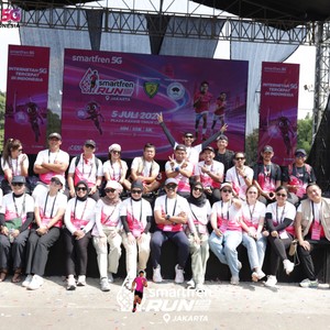 Race photo from SMARTFREN RUN 2026
