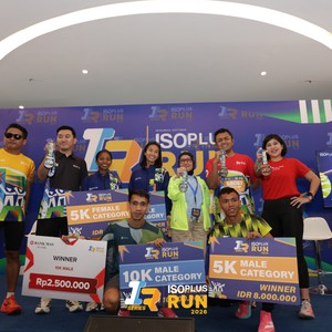 Race photo from ISOPLUS RUN 2026 - JAKARTA