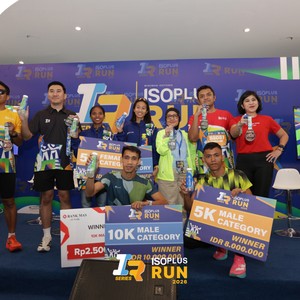 Race photo from ISOPLUS RUN 2026 - JAKARTA