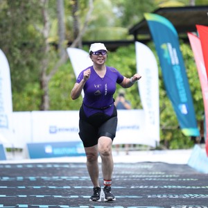 Race photo from Belitung Multisport Festival