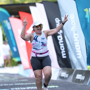 Race photo from Belitung Multisport Festival