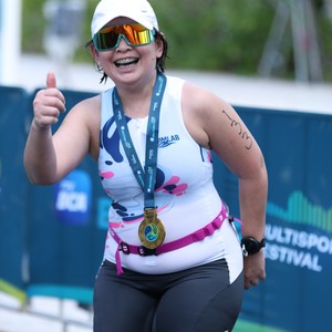 Race photo from Belitung Multisport Festival
