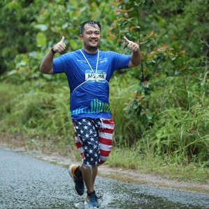 Race photo from Belitung Multisport Festival