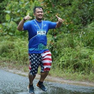 Race photo from Belitung Multisport Festival