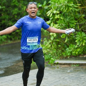 Race photo from Belitung Multisport Festival