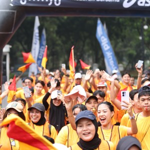 Race photo from Yumaju Berlebarun Besama ASICS