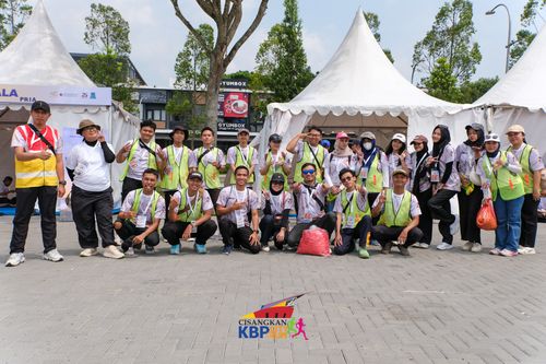 Race photo from CISANGKAN KBP CITY RUN 2025