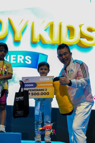 Race photo from CISANGKAN KBP CITY RUN 2025