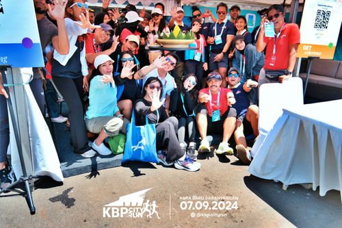 Race photo from KBP City Run 2024