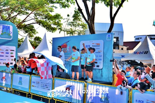 Race photo from KBP City Run 2024