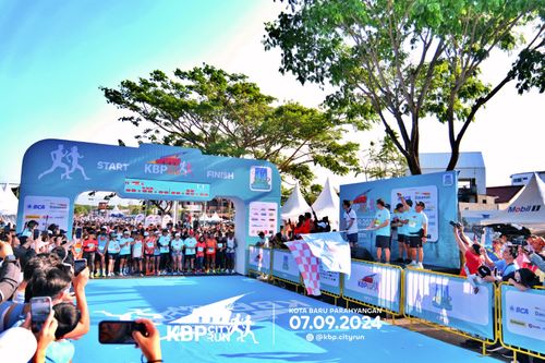 Race photo from KBP City Run 2024