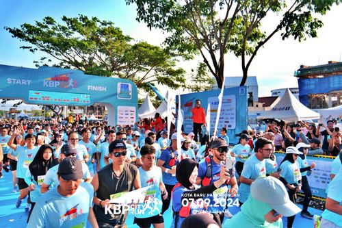 Race photo from KBP City Run 2024
