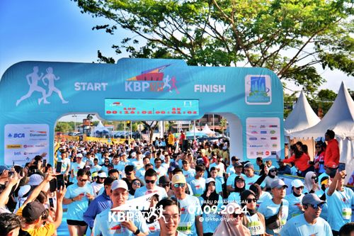 Race photo from KBP City Run 2024