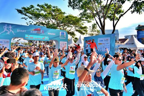 Race photo from KBP City Run 2024