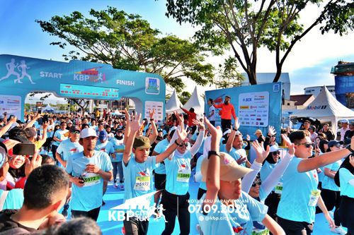 Race photo from KBP City Run 2024