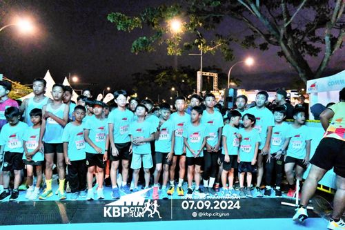 Race photo from KBP City Run 2024