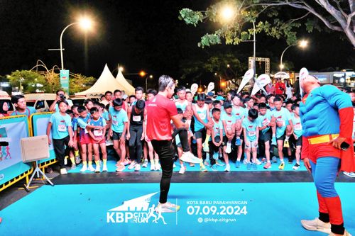 Race photo from KBP City Run 2024