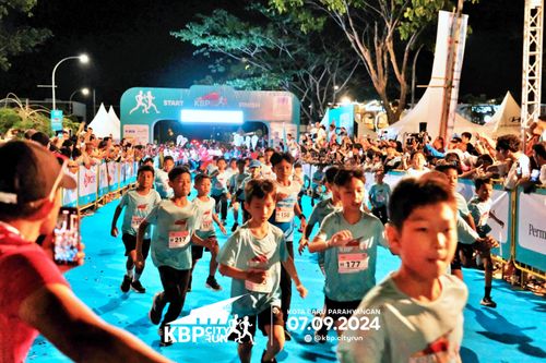 Race photo from KBP City Run 2024