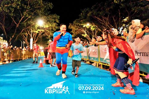 Race photo from KBP City Run 2024
