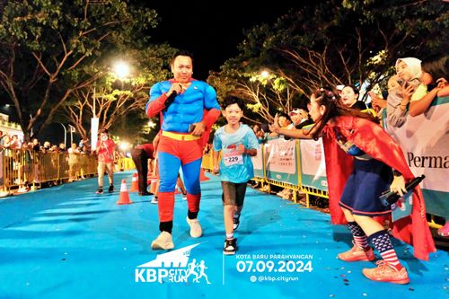 Race photo from KBP City Run 2024