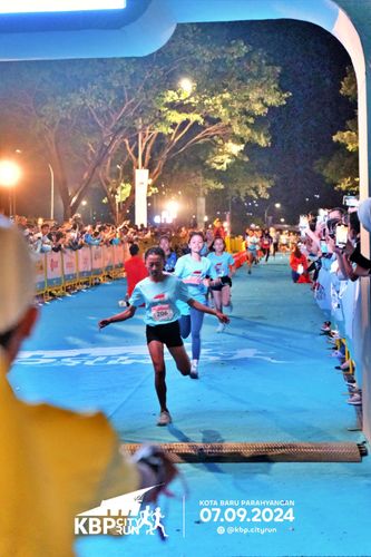 Race photo from KBP City Run 2024
