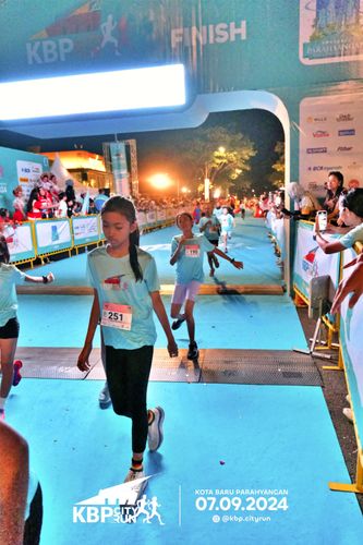 Race photo from KBP City Run 2024