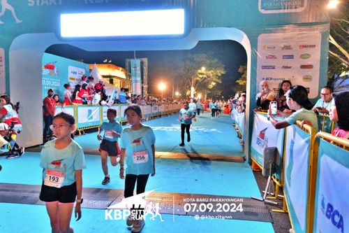 Race photo from KBP City Run 2024