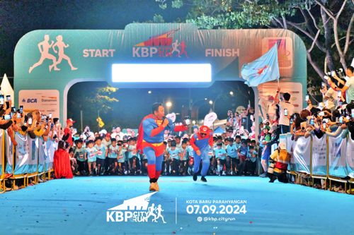 Race photo from KBP City Run 2024