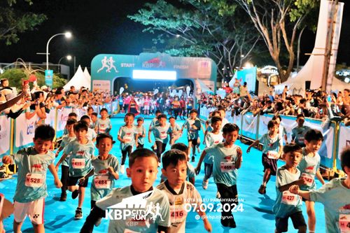 Race photo from KBP City Run 2024