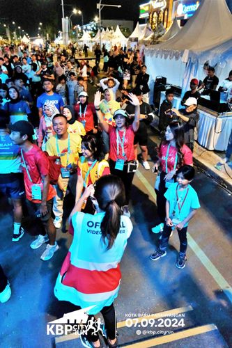 Race photo from KBP City Run 2024