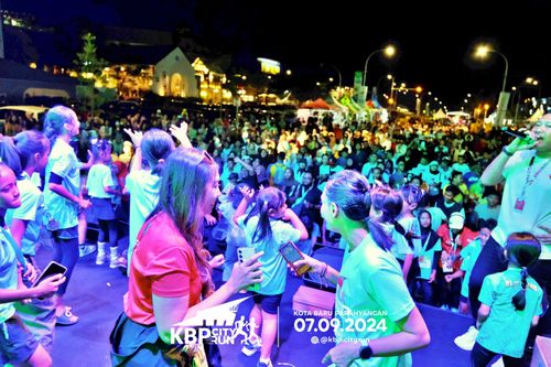 Race photo from KBP City Run 2024