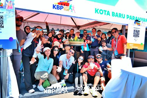 Race photo from KBP City Run 2024